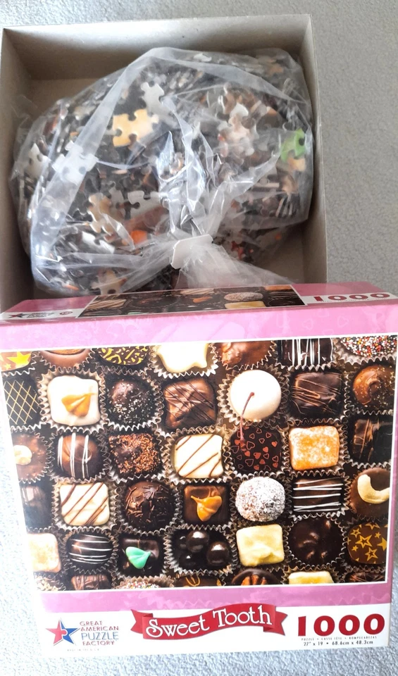 GREAT AMERICAN PUZZLE FACTORY SWEET TOOTH Puzzle 1000T  68x48cm - Bild 3 von 3