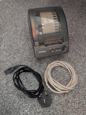 Brother USB P-Touch QL-560 Thermal Label / Receipt Printer + USB & Power Cables