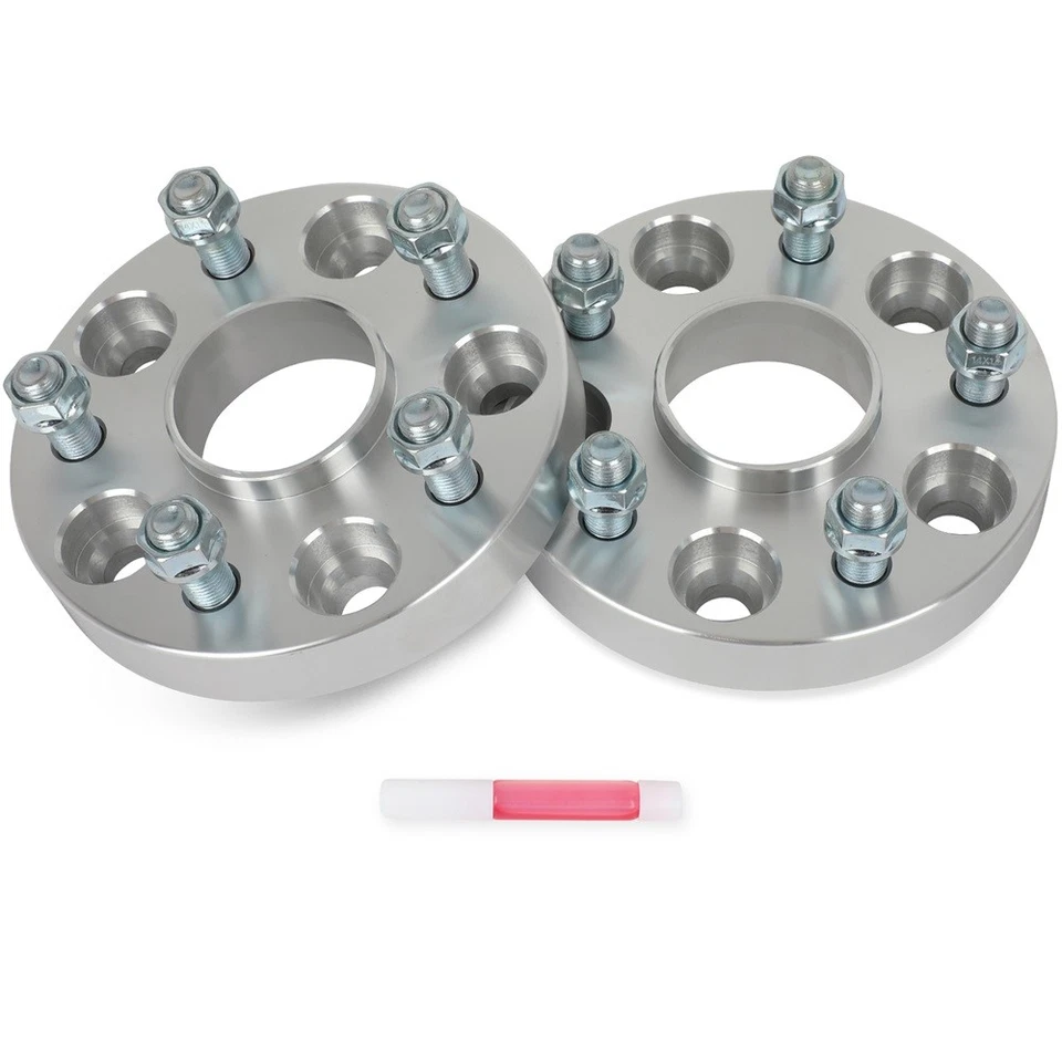 2Pcs 1" 5x120mm Hub Centric Wheel Spacers For Honda Odyssey Ridgeline Passport Foto 3 de 4
