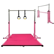 Foldable Gymnastics Kip Bar for Home Indoor Training,Horizontal Bar for Kids ...