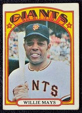 Vintage Willie Mays Baseball Card Timeline: 1951-1974 124