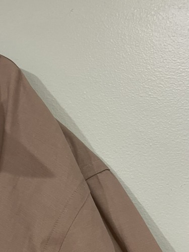 Camicia elegante Hugo Boss manica lunga marrone uomo 18 36/37 - Foto 7 di 9