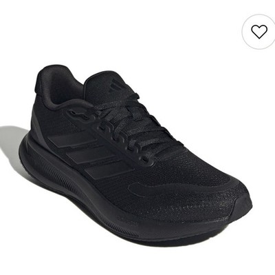 Adidas RunFalcon Men's Size 9 Running Shoes Black Athletic Sneakers