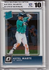 Ketel Marte 2016 Donruss Optic #39 RC GEM-MINT 10 Seattle Mariners