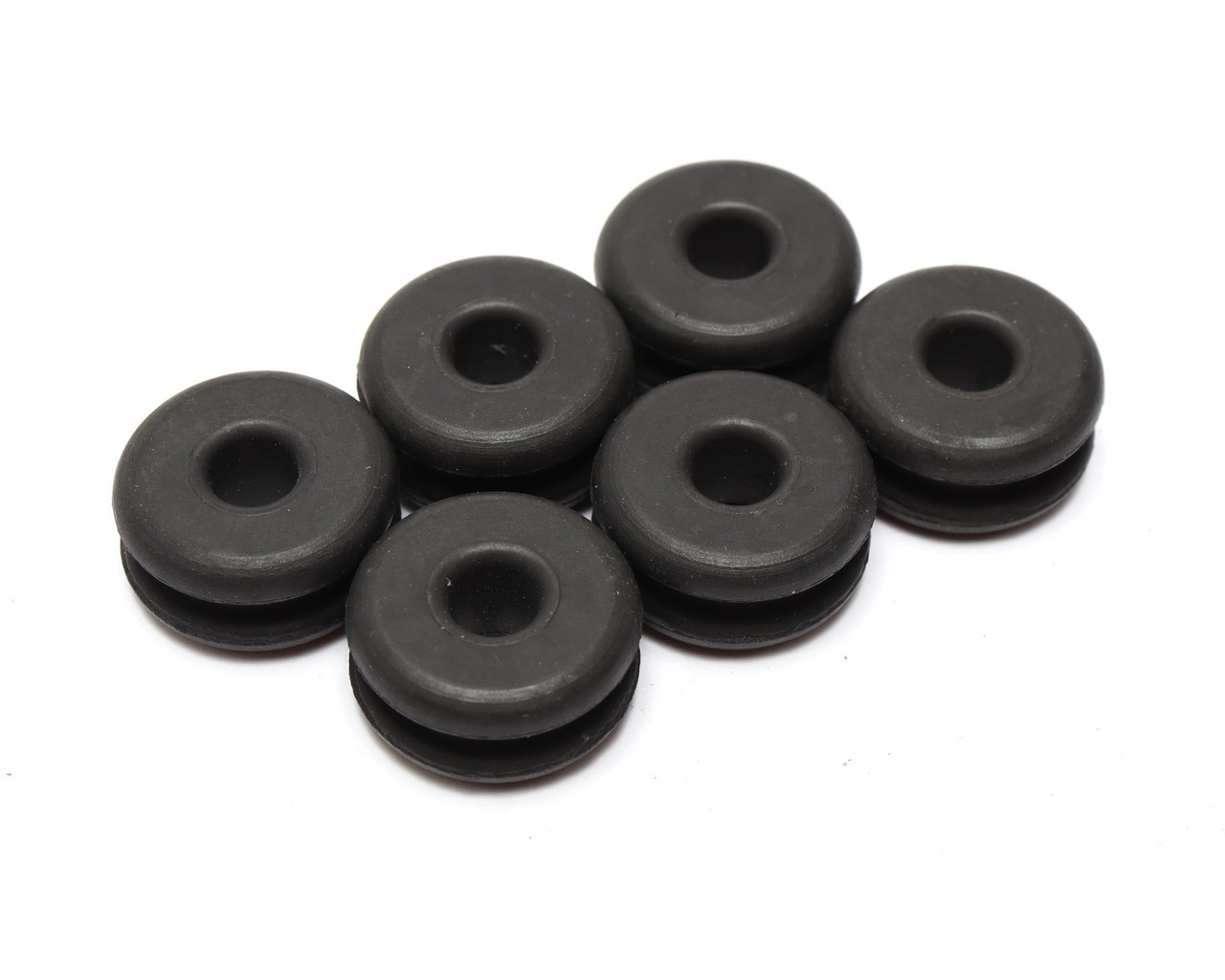 3/4" Hole Rubber Grommets for 1/8" Panel, 5/16" ID, 6pcs