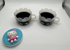 2 Sanrio x McDonald's Happy Meal Toys 1 With Hello Kitty Lid  Friends Tea Cups