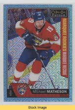 2016-17 O-Pee-Chee Platinum Ice Blue Traxx Michael Matheson #153 READ o4u