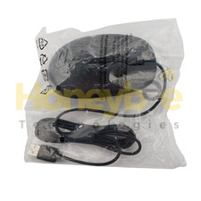 NEW GENUINE HP USB WIRED OPTICAL SCROLL WHEEL MOUSE BLACK M27537-001