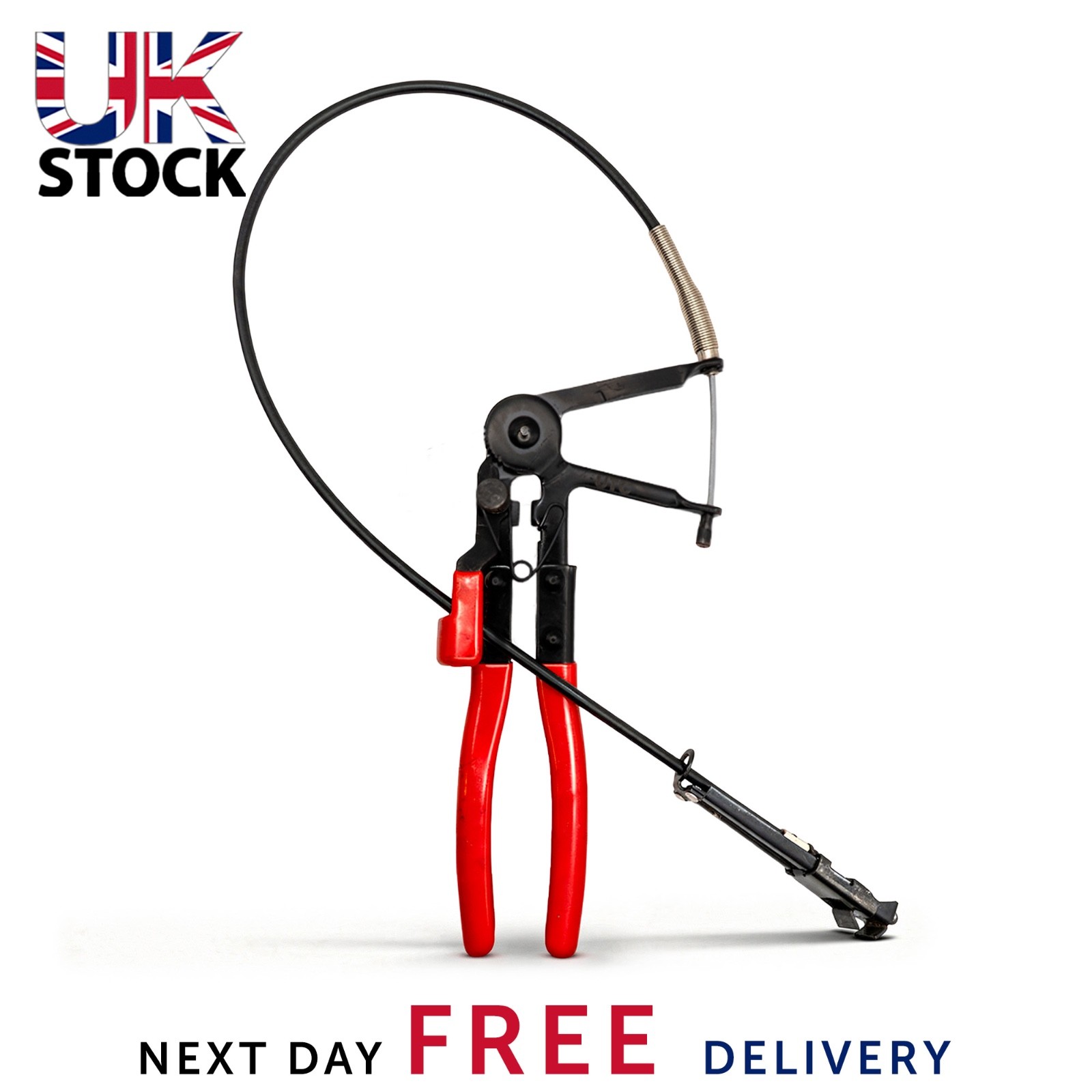 630mm Long Reach Flex Hose Clamp Pliers Fuel Oil Water Pipe Clamp Remover Tool