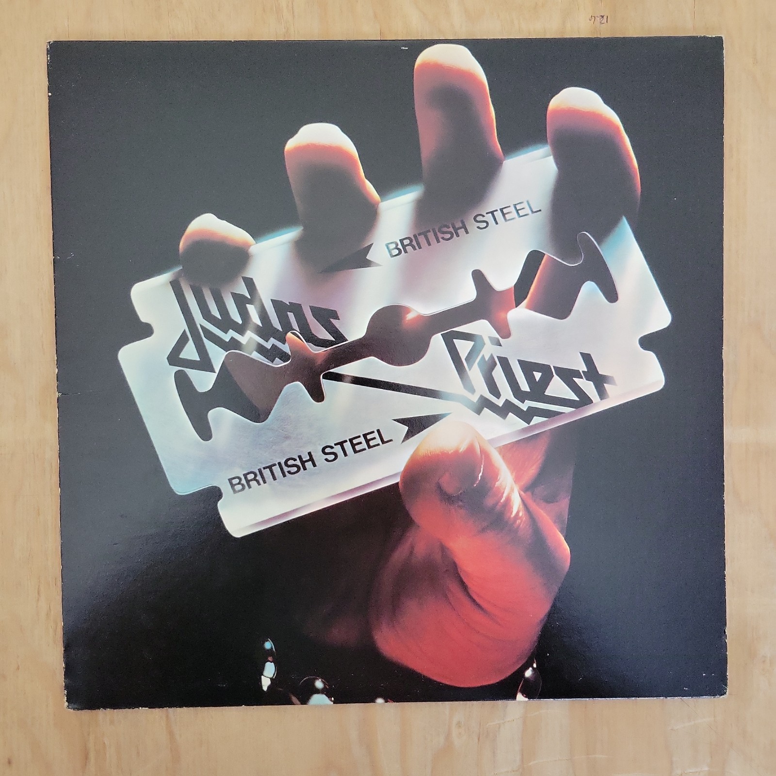 JUDAS PRIEST: British Steel Vinyl LP 1980 Columbia Record JC-36443 