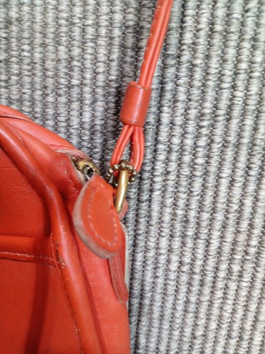 Coach J8H-4161 Coach Boho Style Shoulder Bag 6 X 6.75 X 2 Auburn Orange - Picture 19 of 22