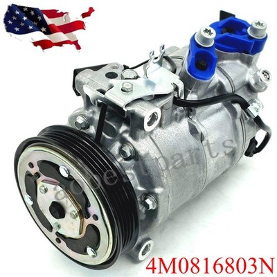 Air Conditioning AC Compressor 4M0816803N For 17-23 Bentley Bentayga W12 6.0L