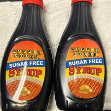 Waffle House Sugar Free Syrup 12 fl oz 2 Pack Pancake Syrup Use authentic flavor