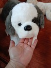 2 FAO Schwarz 20” Beabull Dog 12" Tan Stuffed Dog Puppy Laying NWT — photo 3