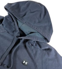 Under Armour ColdGear Hoodie Black Long Sleeve Size small