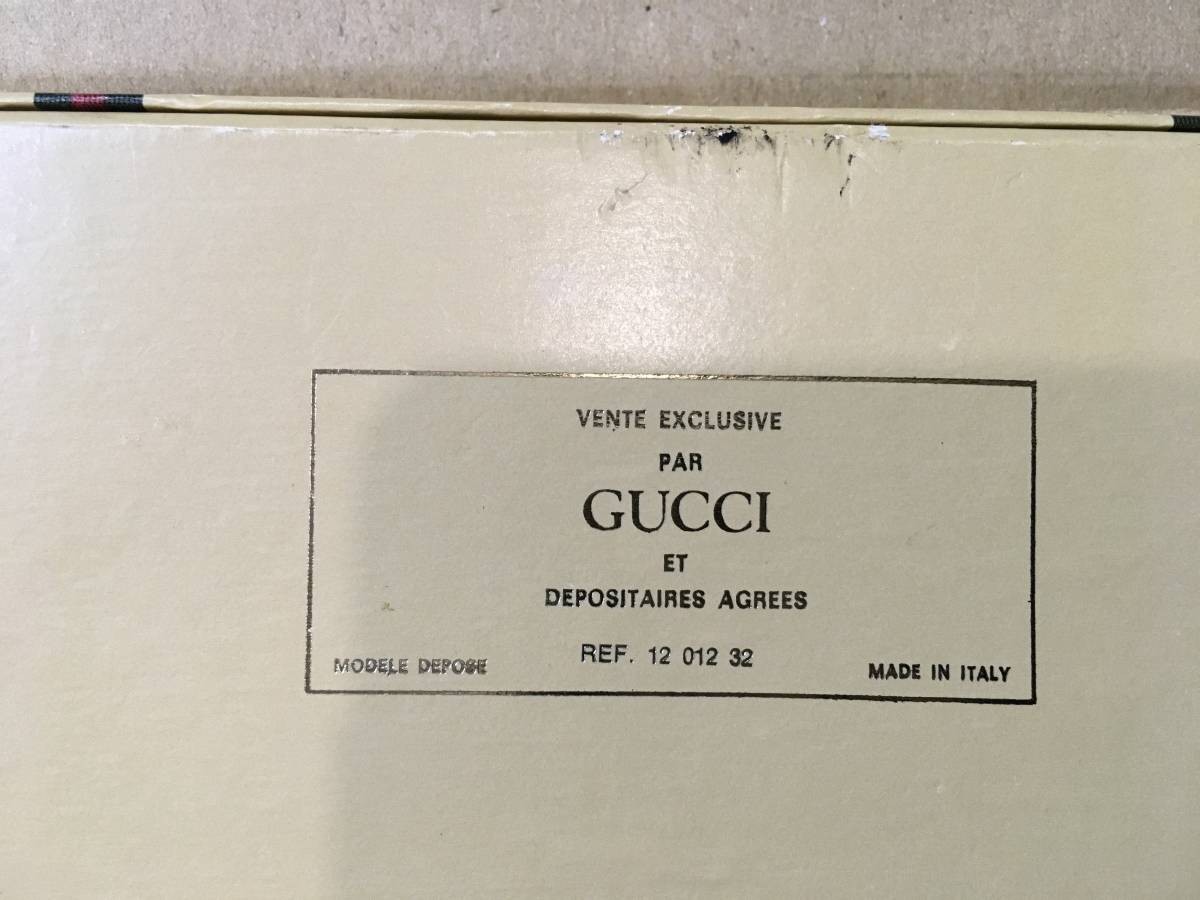 Gucci Interlocking Key Ring Keychain Dark Navy wi… - image 8