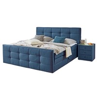 Boxspringbett - TüRkis - Mit Bettkasten - H2 - 180X200 Cm Doppelbett Polsterbett