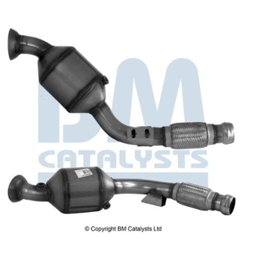 BM Catalysts Katalysator Up To Euro 4 FüR Mercedes-Benz Sprinter 35-T Kasten-image