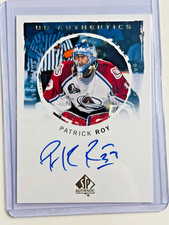 2024-25 SPA UD Authentics Autographs #UDAPR Patrick Roy SP Colorado Avalanche