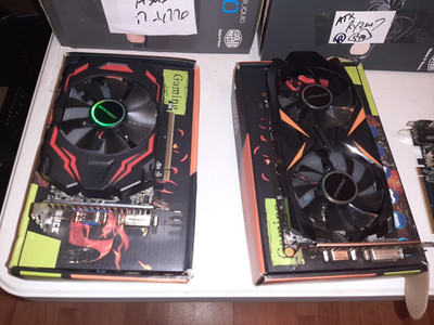 LOT OF 5 NVIDIA GeForce GRAPHICS CARDS GTX 1050 GTX 950 GTX 750 GTX 650