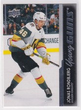 2021-22 Upper Deck Young Guns Jonas Rondbjerg Rookie Vegas Golden Knights #460