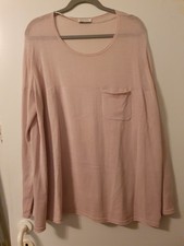 Damen Strickpulli OPEN END Strick Pullover Gr 50/52