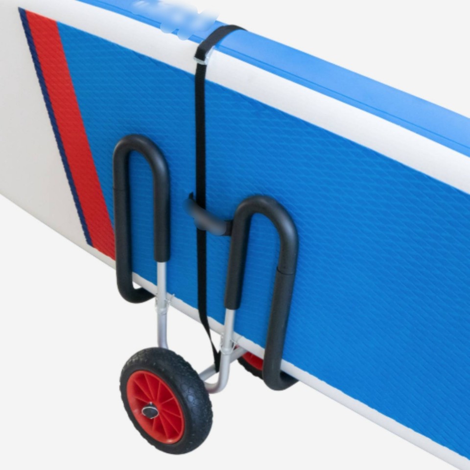 Paddle Boding Paddle Board Trailer Lightweight Trolley Rust-Rust-Resistant for Beach ...