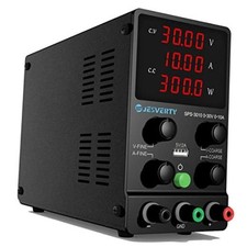 DC Power Supply Variable, 0-30V 0-10A Adjustable Switching 30V 10A SPS Red LED 