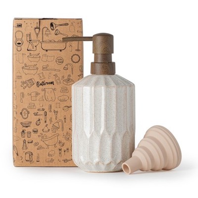 Bathroom Soap Dispenser, 16 Oz Luxurious Hand soap Dispenser for Bathroom,