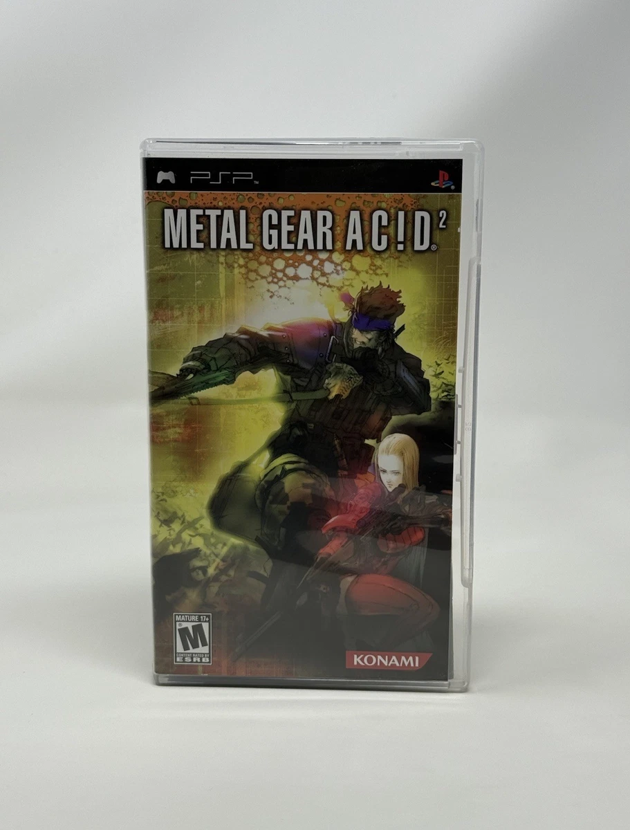 (未使用･未開封品)　L GEAR AC!D 2 - PSP gsx453j KONAMI PSP Metal Gear Acid 2 NEW from Japan | eBay