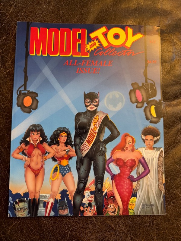 Model and Toy Collector #22, 1992 All Female Issue, Catwoman, Wonder Woman