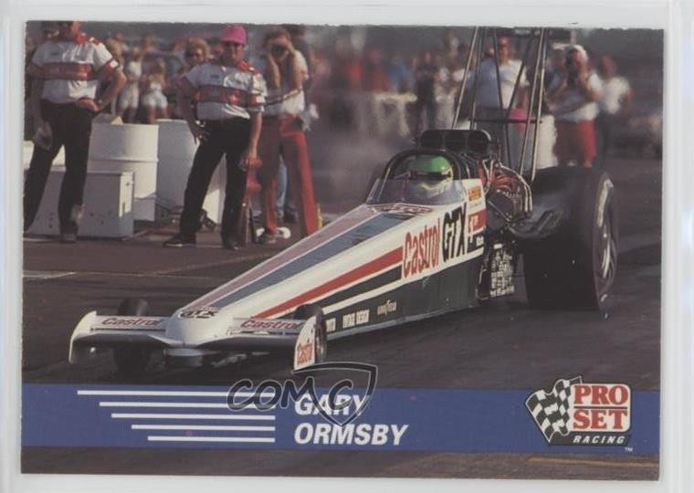 1991 Pro Set NHRA Racing Gary Ormsby #51 0s5