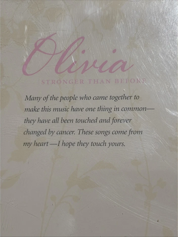 Stronger Than Before - Audio CD By Olivia Newton-John - VERY GOOD Foto 4 de 4