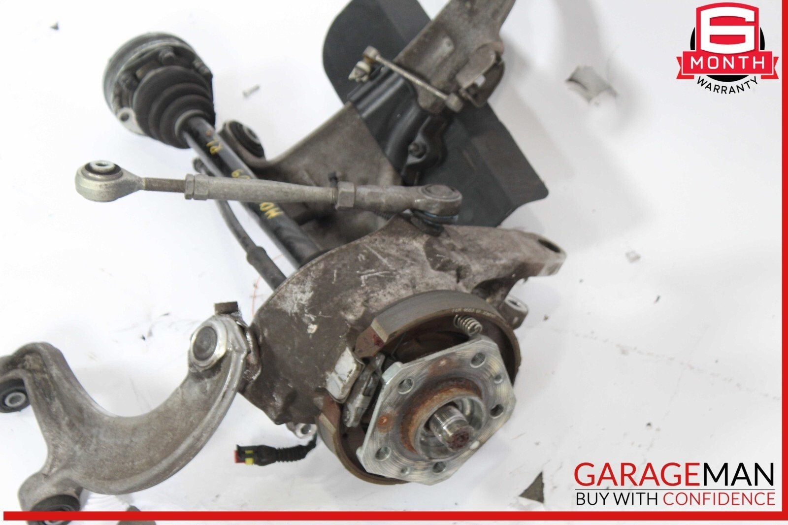 03-10 Maserati GranTurismo S M145 Rear Left Side Spindle Knuckle Hub OEM