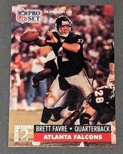 BRETT FAVRE 1991 Pro Set 2nd Round Draft Choice Rookie Card #4  EX+ B13
