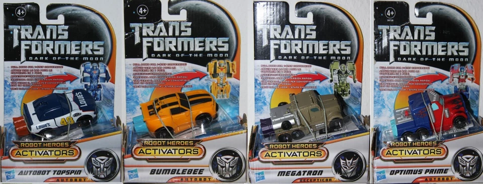 Transformers Dark Of The Moon (DOTM)-Hasbro-Robot Heroes-Activators-Auswahl: - Bild 1 von 1