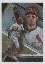 2021 Topps Gold Label Class 1 Black Yadier Molina #50 04br