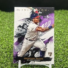 2021 Topps Inception Cristian Pache Rookie