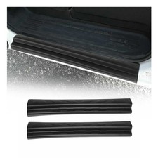 Einstiegsleisten Türschweller für Ford Transit 2006-2014 Gummi TPE Schwarz 2tlg