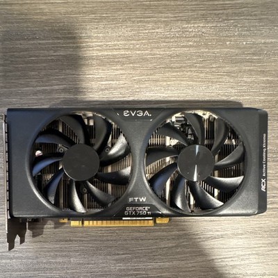 EVGA GeForce GTX 750 Ti FTW 2  Gigabyte Card with EVGA ACX Cooling