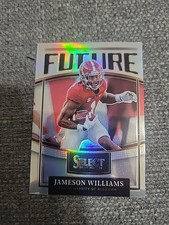 2022 Panini Select Draft Picks - Future Jameson Williams #F-JW Silver Prizm (RC)