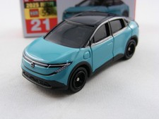 Nissan Leaf in aqua, Takara Tomy Tomica #21, 1/63