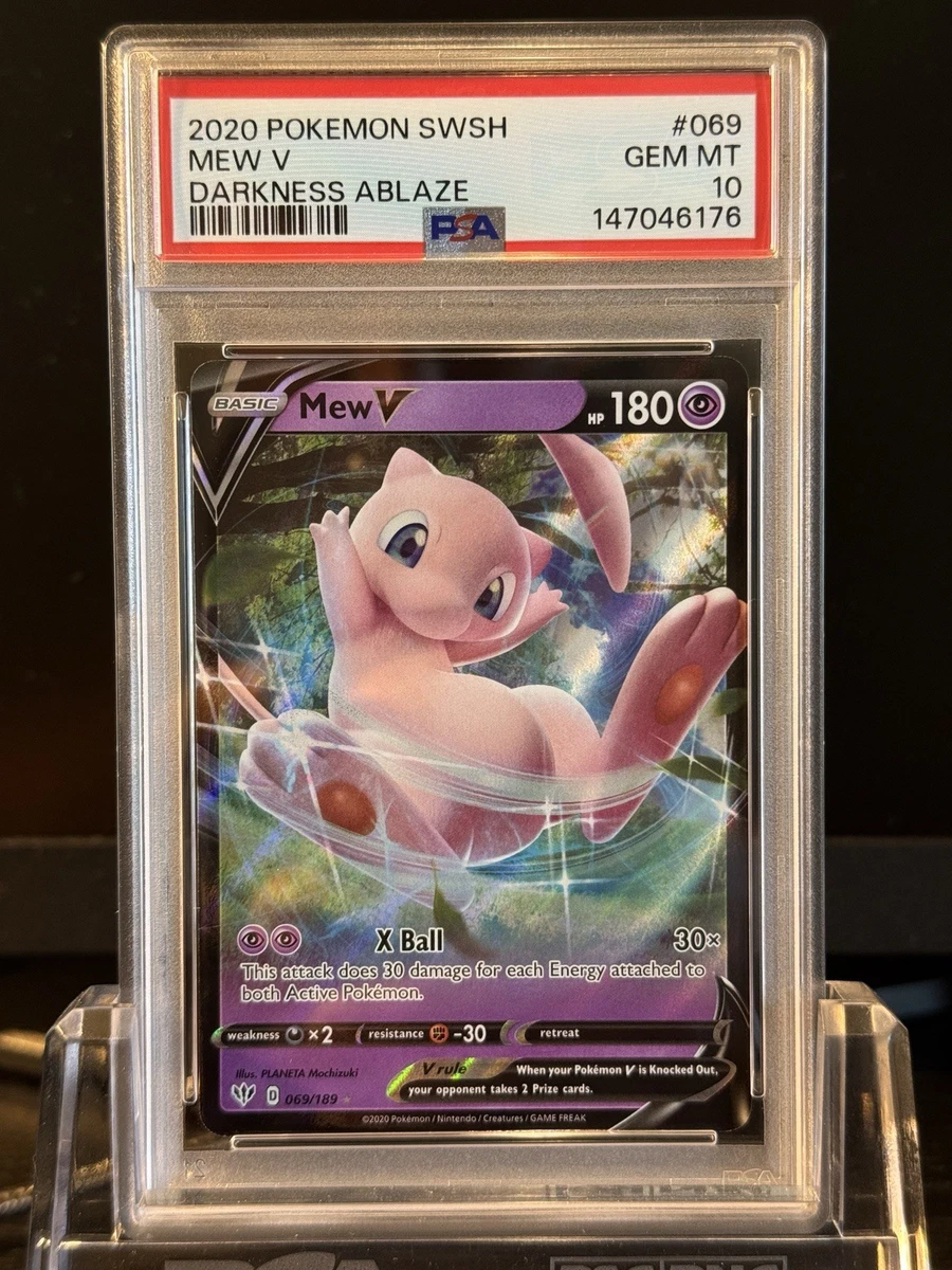 Mew Pokémon TCG Professional Sports Authenticator (PSA) Grade 10
