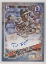 2018 Topps Gypsy Queen Indigo 130/150 Dustin Fowler #GQA-DF Auto 0s5s