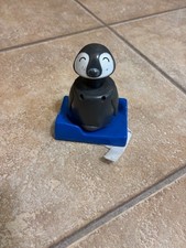 EVENFLO Exersaucer World Explorer Replacement Part Penguin Squeak Toy Triple Fun