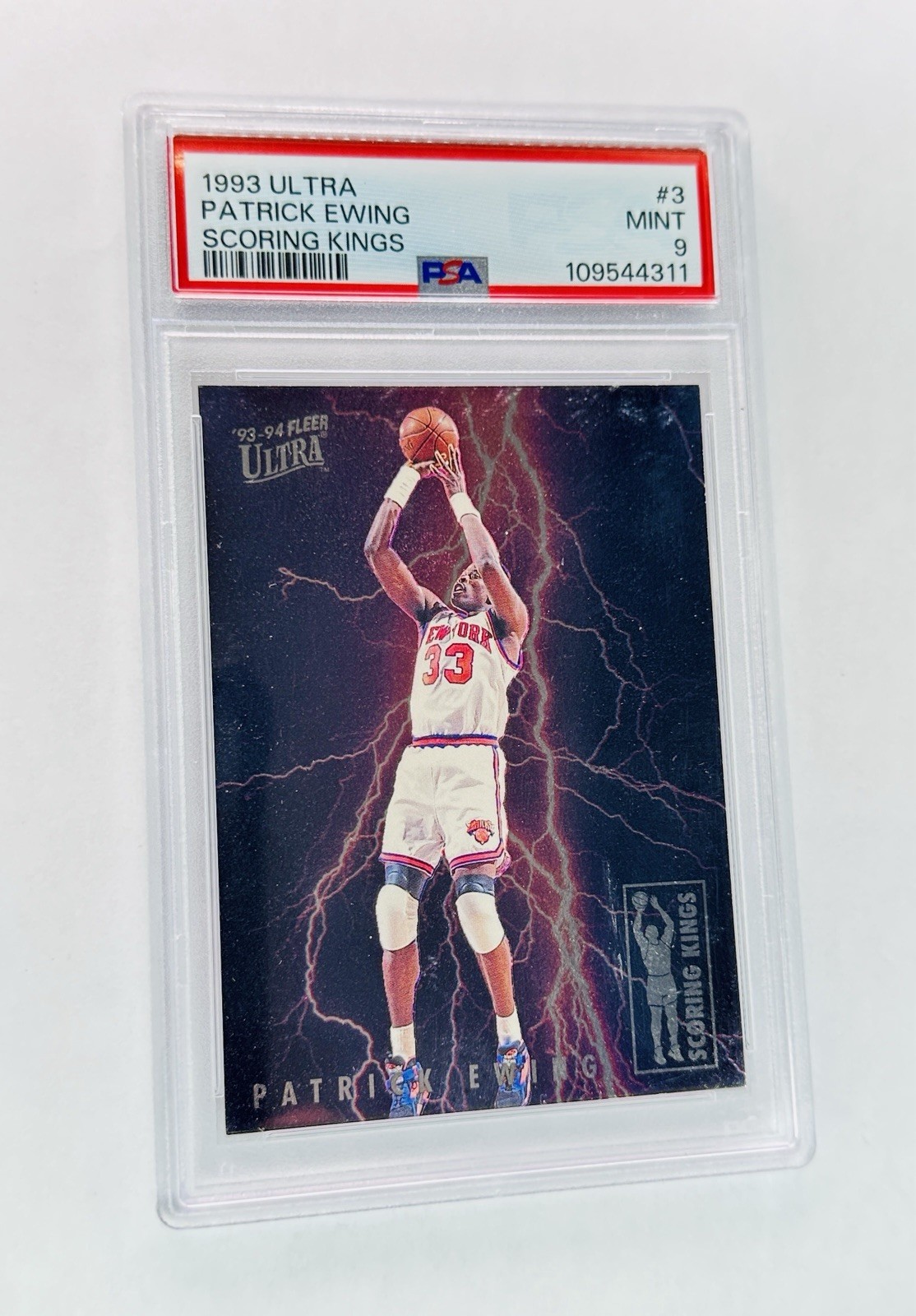 1993 Fleer Ultra PATRICK EWING #3 Scoring Kings PSA 9