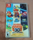 Super Mario 3D All-Stars Nintendo Switch Open Box, Never Used/Pristine Condition