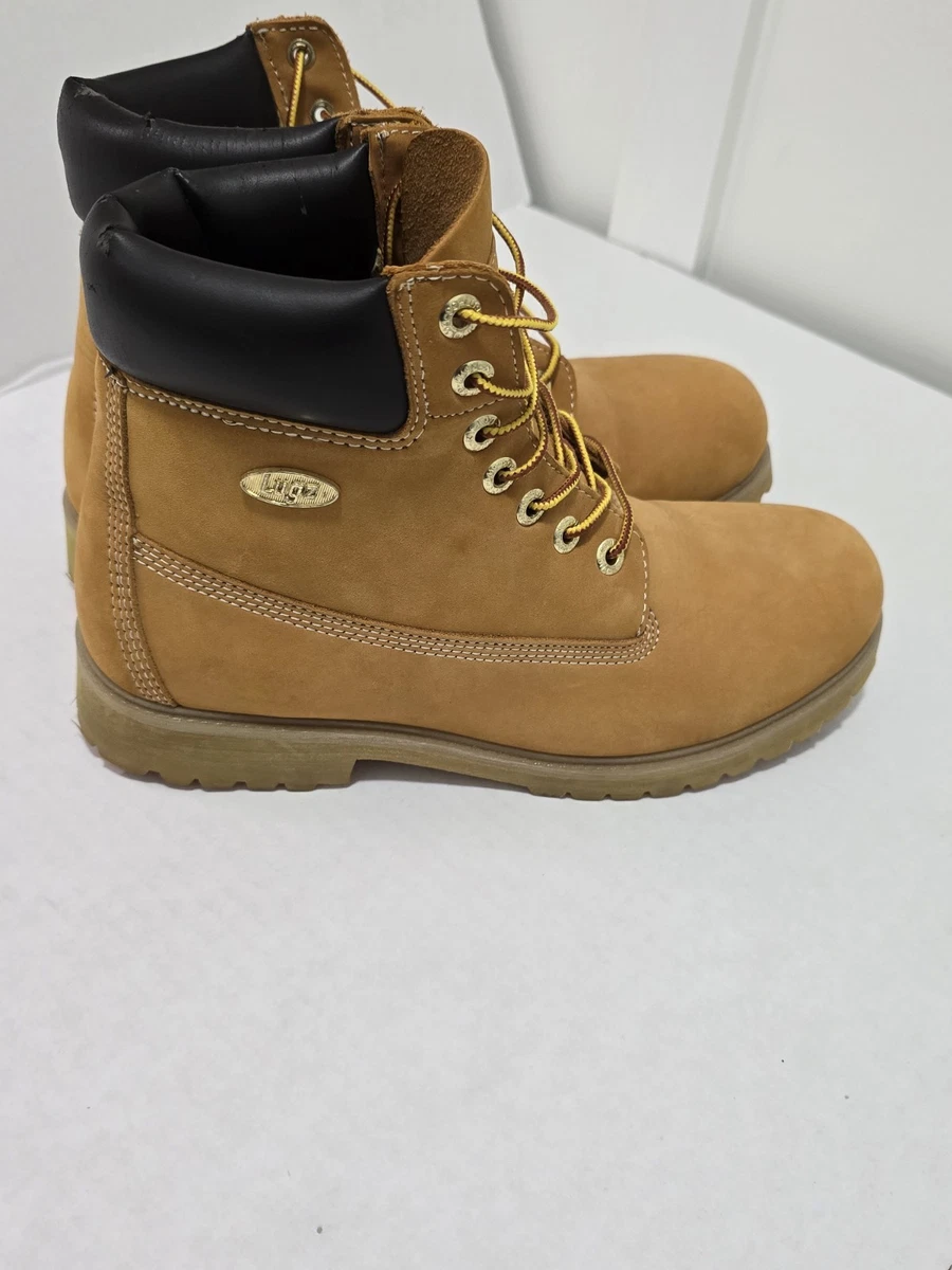 Lugz Boots Mens Size 12 Beige Wheat Combat Ankle Lace Up Work Casual MCNWK-7470 Lugz Beige Boots for Men for Sale | Shop New & Used Men main image 2