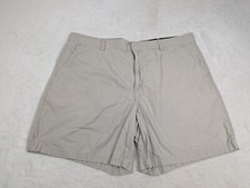 Route 66 Mens Flat Front Beige Shorts Size 40 Nice