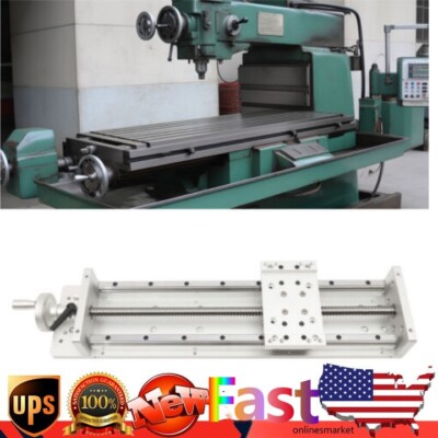 Manual Sliding Table 400mm SFU1605 X Y Z Axis Linear Stage w/ Lock&Handwheel